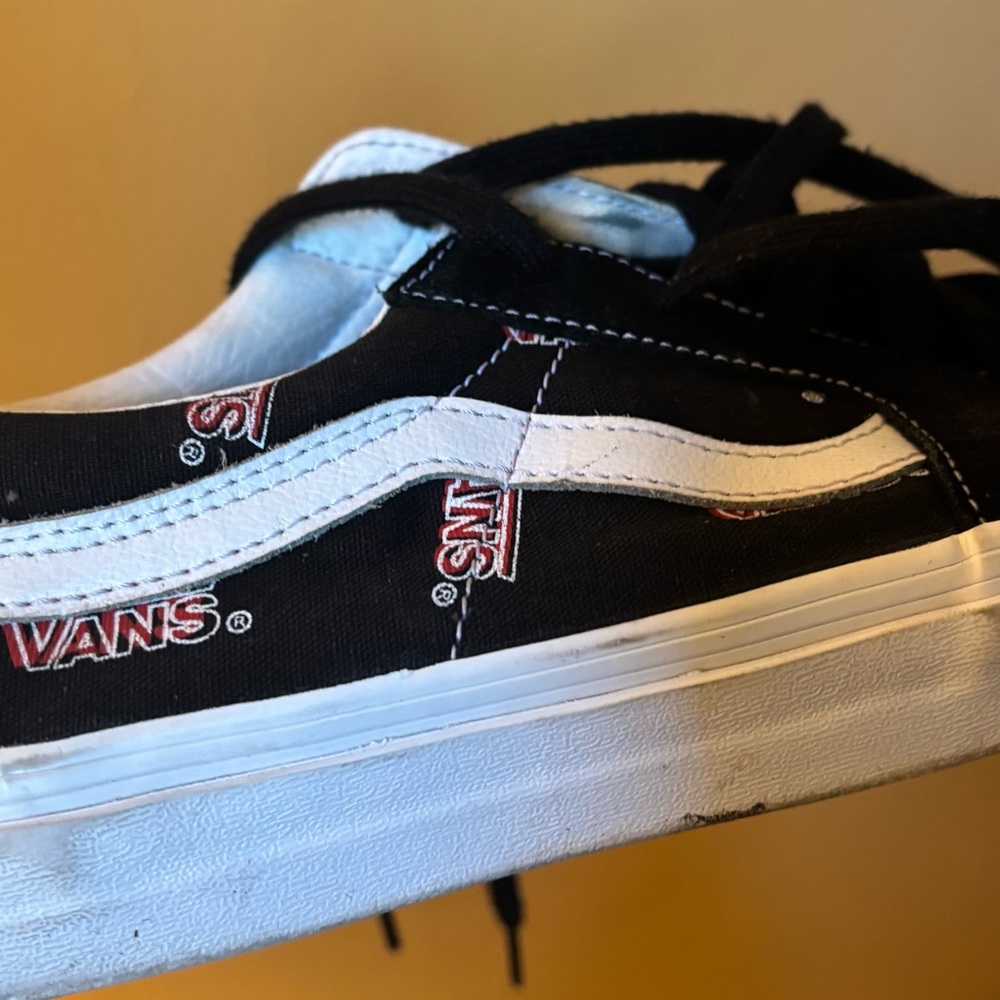 Vans Black and White Sneakers
